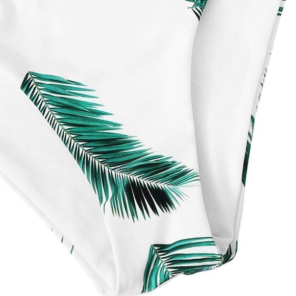 Strap Floral Print Criss Cross Bikini Set-B&F - Picture 4 of 4